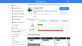 Employee Portal - by OPTIM8 SOLUTIONS INC - Business Category ...