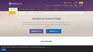 Resumes & Cover Letters - OptimalResume Career & Talent Suite ...