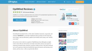 OptiMind Reviews - Is it a Scam or Legit? - HighYa