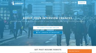 Jobscan: Optimize Your Resume and Boost Interview Chances