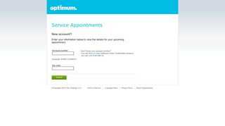 Service Appointments - Optimum