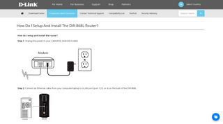How do I setup and install the DIR-868L router? - D-Link - Singapore
