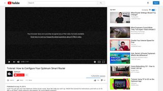 Tutorial: How to Configure Your Optimum Smart Router - YouTube