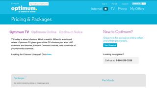 Optimum | Pricing & Packages