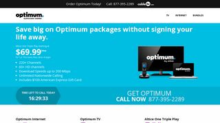Optimum Cable Service, Packages, & Deals | CableTV.com