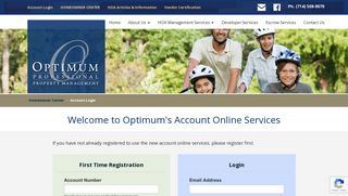 Account Login | Optimum Professional Property Management