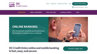 Online Banking - DC Credit Union
