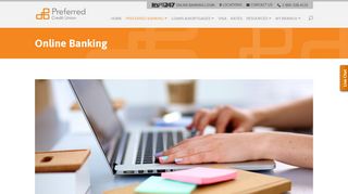 Online Banking - Preferred Credit Union