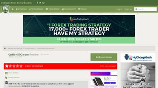 Option 500 | Binary Options Broker Reviews | Forex Peace Army