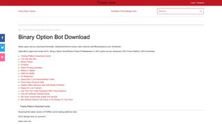 Option Bot Pro Download / Robot A.I Maker - Alkes Technology