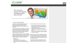 Optionetics - Your Investment Education and Options Trading ...