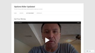 Get Your Money | Options Rider Updates!