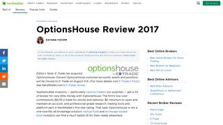 OptionsHouse Review 2017 - NerdWallet