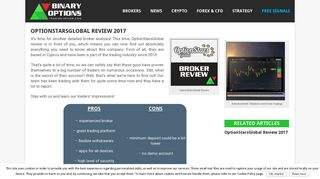 OptionStarsGlobal Review 2017 | Find out everything