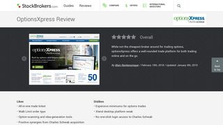 OptionsXpress Review | StockBrokers.com