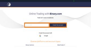 Online Trading platform for binary options on Forex, Indices ...