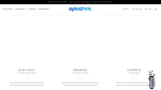 OptiShot Golf | Golf Simulator | Practice. Play. Compete – Optishot Golf