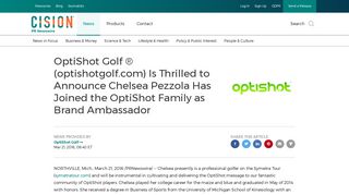 OptiShot Golf ® (optishotgolf.com) Is Thrilled to Announce Chelsea ...