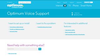 Optimum Voice Phone Support and Help Center | Optimum