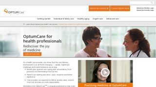 OptumCare Careers for Healthcare Providers - OptumCare.com