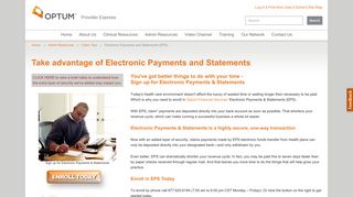 Electronic Payments and Statements (EPS) - ProviderExpress.com