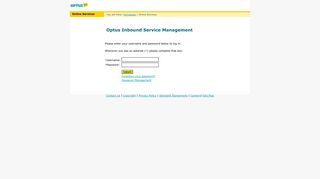 Optus - Business Services - Online Services