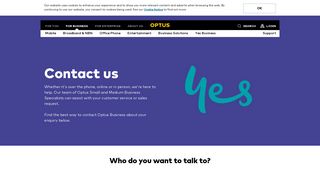 Contact Optus, Your Business Support Network – Optus Business