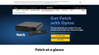 Fetch on Optus - Stream the latest titles direct to your home