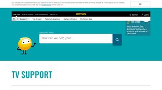 Optus TV with Fetch SupportSupport - Optus