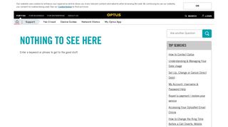 Set up & manage your account online - Optus
