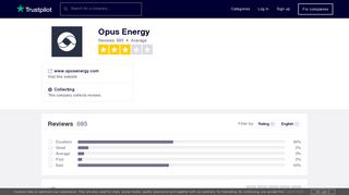 Opus Energy Reviews | Read Customer Service Reviews of www ...