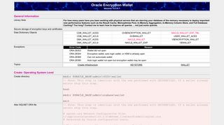 Oracle 12cR2 Wallet Installation and Configuration - Morgan's Library