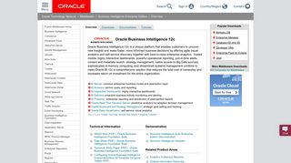Oracle Business Intelligence Enterprise Edition | Oracle Technology ...