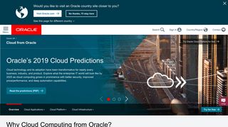 Cloud Computing | Oracle United Kingdom