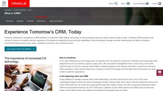 What is CRM? | Oracle