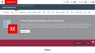 Oracle Database Express Edition