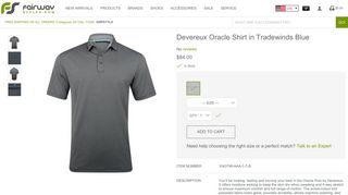 Devereux Oracle Shirt | FairwayStyles.com
