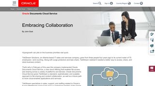 Oracle Documents Cloud Service – Feature | Oracle