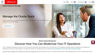 Enterprise Manager | Oracle