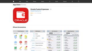 Oracle Fusion Expenses on the App Store - iTunes - Apple