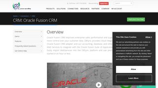 CRM: Oracle Fusion CRM - DBSync