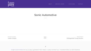 Sonic Automotive | FusionPoint Media