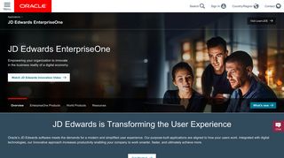 JD Edwards EnterpriseOne | Oracle