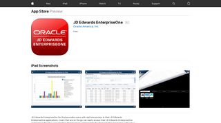JD Edwards EnterpriseOne on the App Store - iTunes - Apple