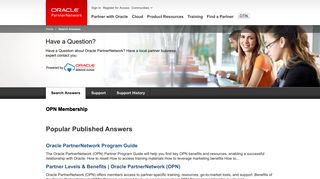 OPN Membership - Oracle Partner Business Center