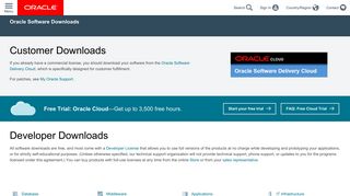 Oracle Software Downloads | Oracle