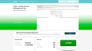 oracle.pomeroy.com - Login - Oracle Access Manageme... - Oracle ...