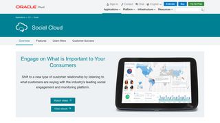 Social Cloud | Customer Experience | Oracle Cloud