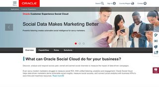 Social Cloud - SRM Software | Oracle