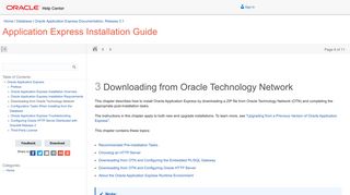 Downloading from Oracle Technology Network - Oracle Docs